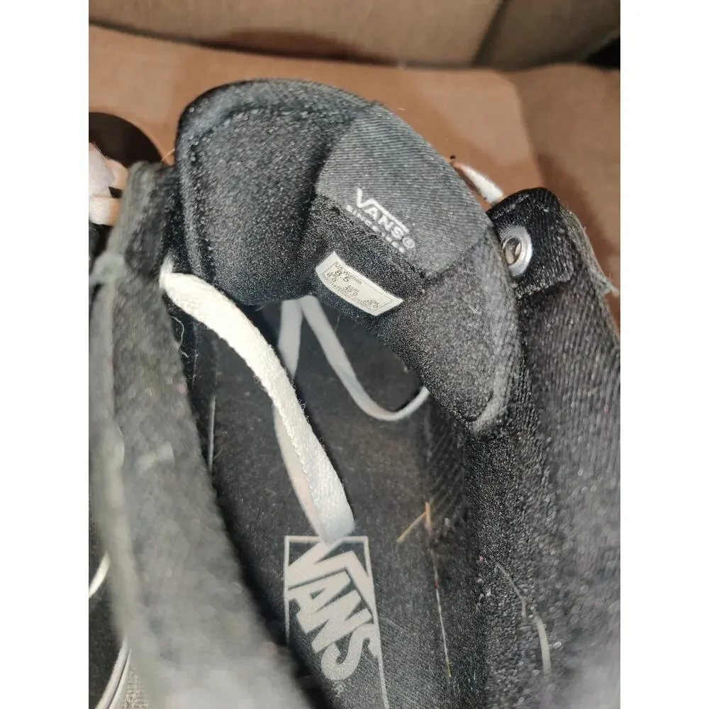 Women's Size 8.5 - VANS Sk8- BLACK/WHITE - EXCELLENT CONDITION